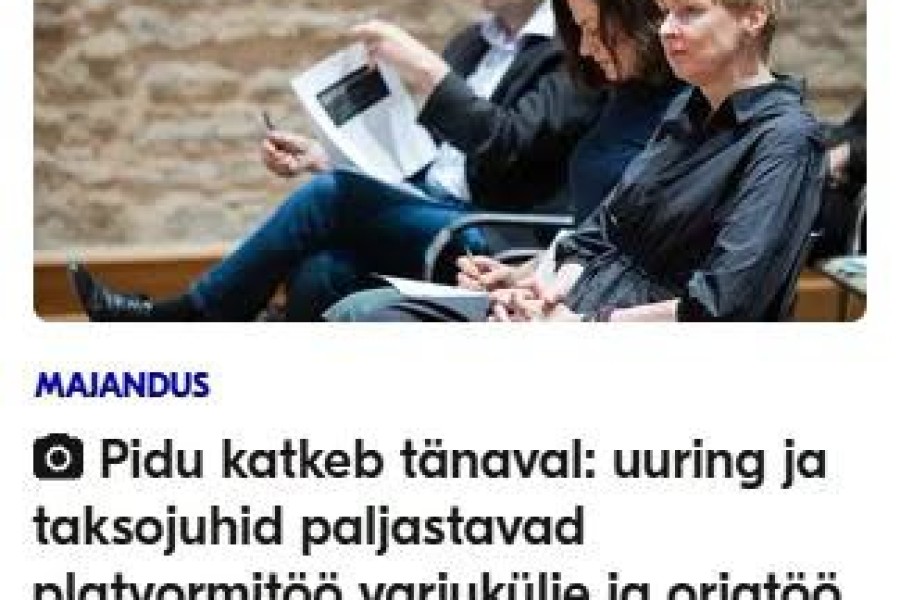 Kuidas pilvedes elav poliitik ei saa tegelikult aru, mis maa peal toimub