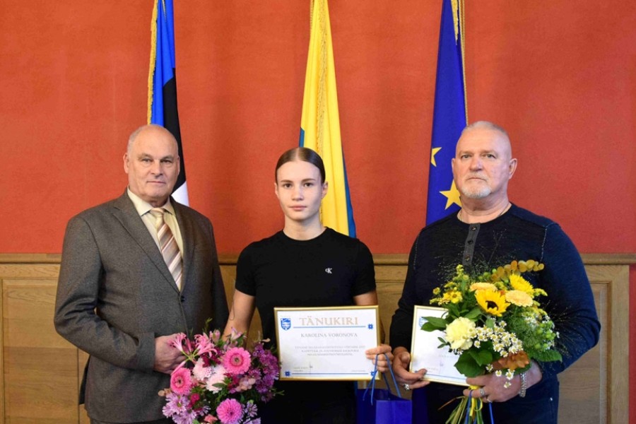 Narva linnapea õnnitles maailmameistrit Karolina Voronovat