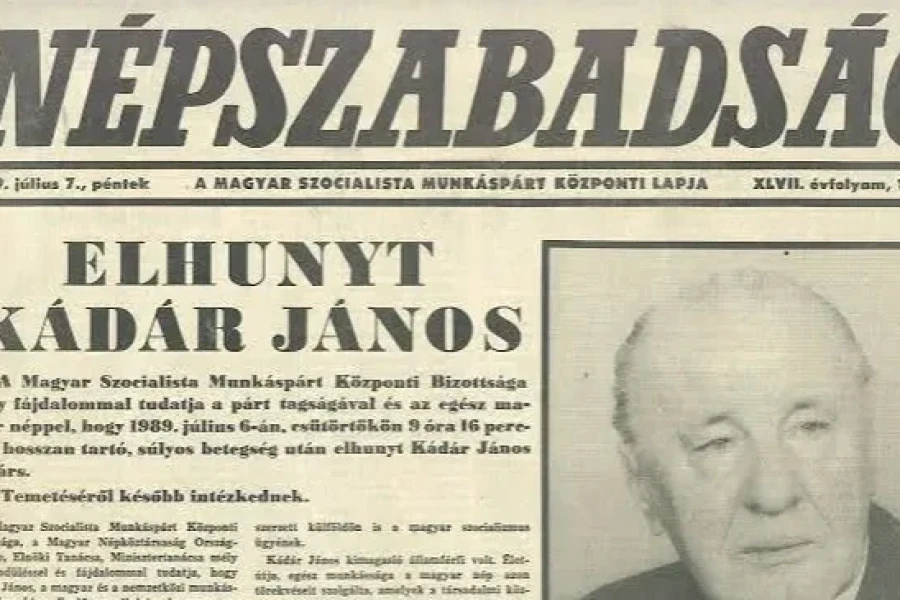 Ungari sotsialistlik ajaleht alustab uuesti veebis ilmumist