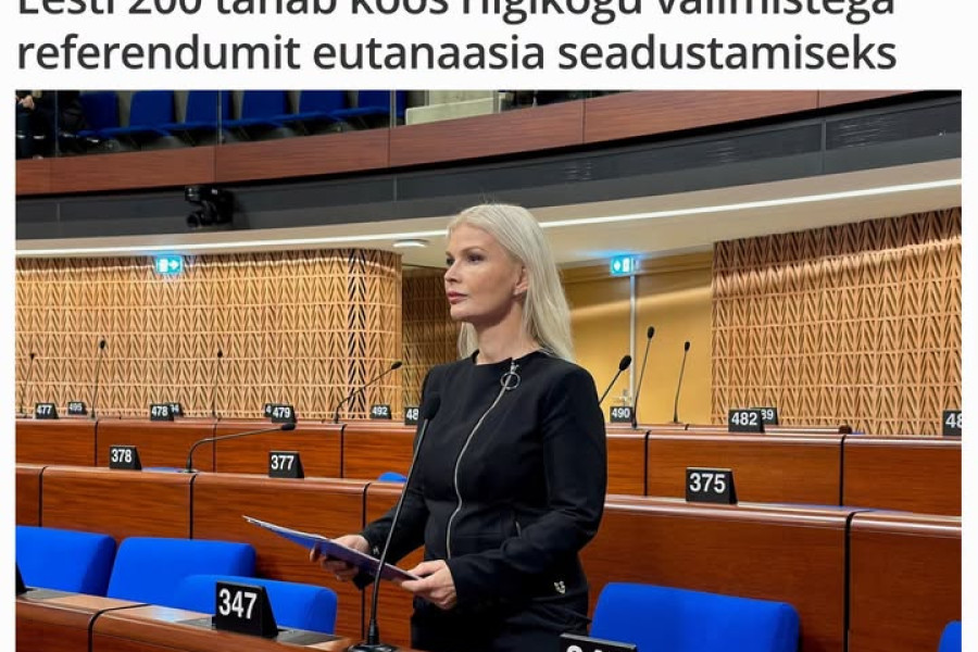 Ärme unusta, et Eesti on lääne ääremaa