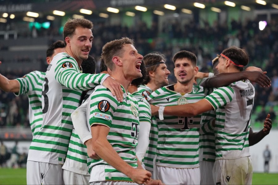 Ferencváros on Euroopas endiselt võitmatu, seekord alistas Plzeňi koduväljakul