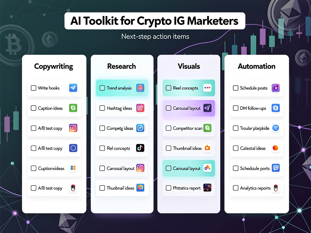 Tools and Immediate Next Steps