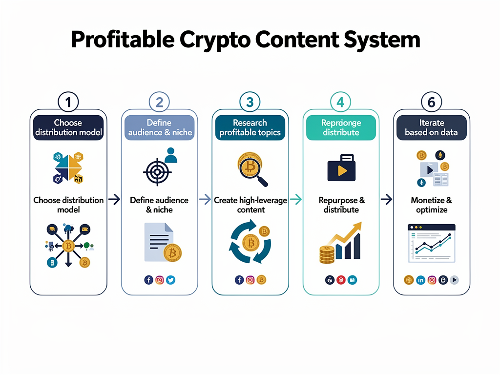 How Profitable Crypto Content Systems Work