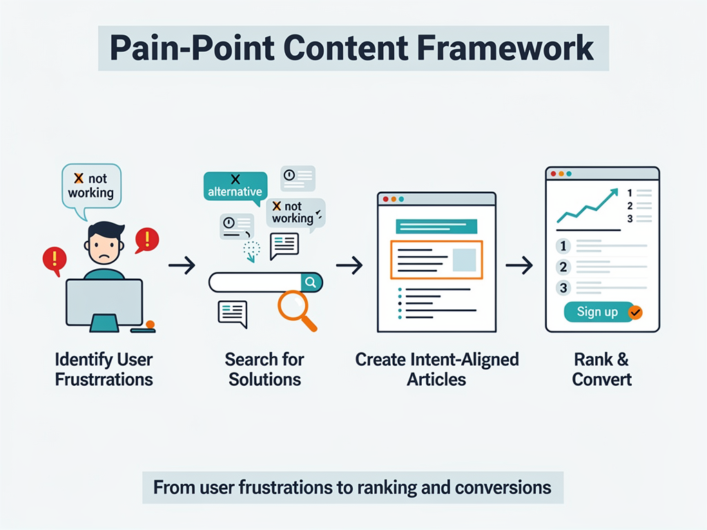 Step 3: Focus on Pain-Point Content, Not Generic Topics
