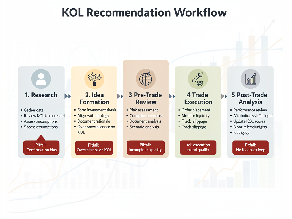 How KOL Recommendations Work: Step-by-Step Process