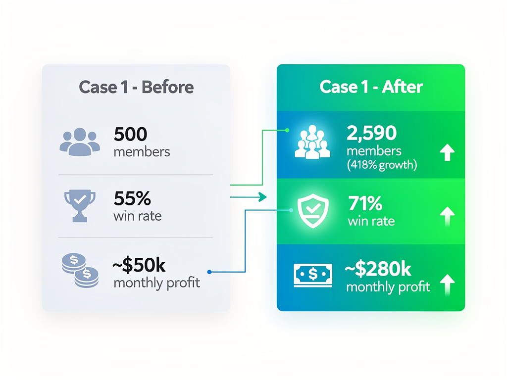 Real Cases with Verified Numbers