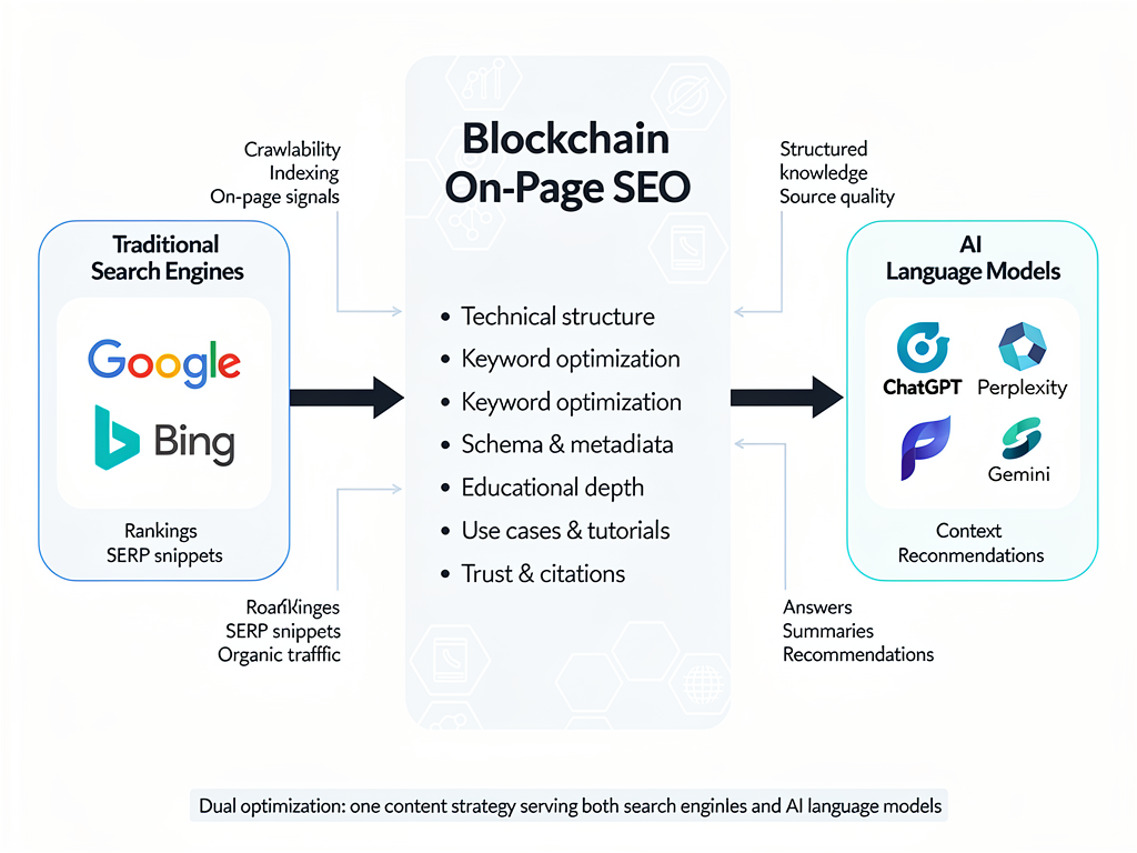 What On-Page SEO for Blockchain Is: Definition and Context