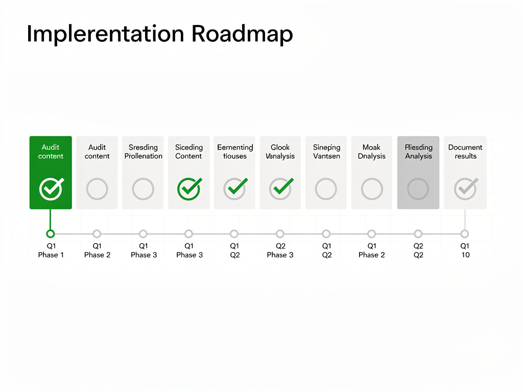Tools and Next Steps: Implementation Checklist