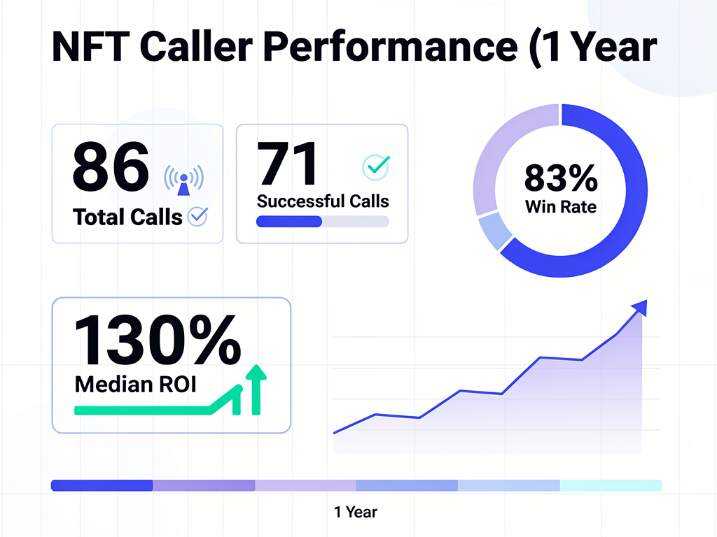 Case 2: Free NFT Alpha Caller with 83% Win Rate Over One Year