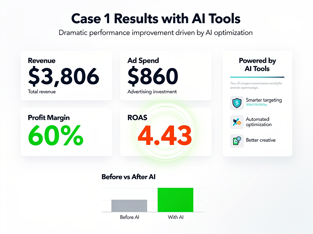 Case 1: E-Commerce Ads with AI-Generated Creatives