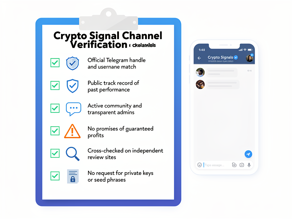 How do I know if a telegram crypto signal channel is legitimate?