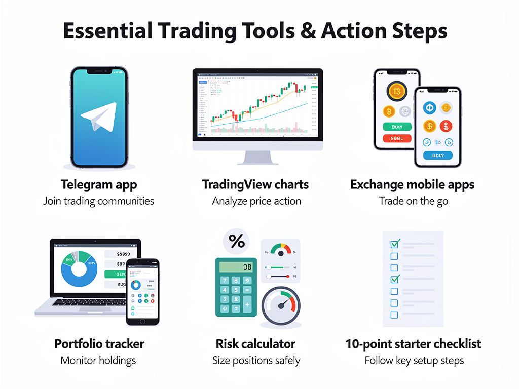 Essential tools and checklist for getting started with crypto signals free telegram channels safely