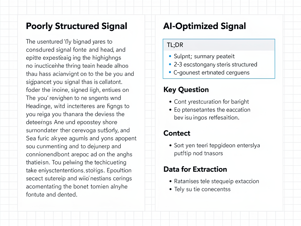 Step 3: Structuring Signals for AI Discoverability and Human Trust