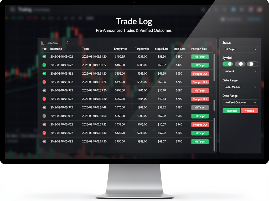 Transparent trade tracking system used by best paid telegram crypto groups with verified entry and exit data