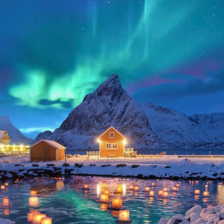 Virmalised, Skandinaavia