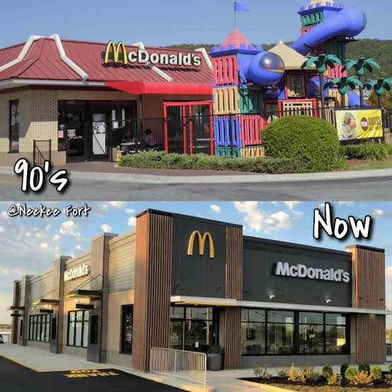 Näib, et McDonald`s on muutunud õnnelikust lapsest tõsiseks keskealiseks täiskasvanuks