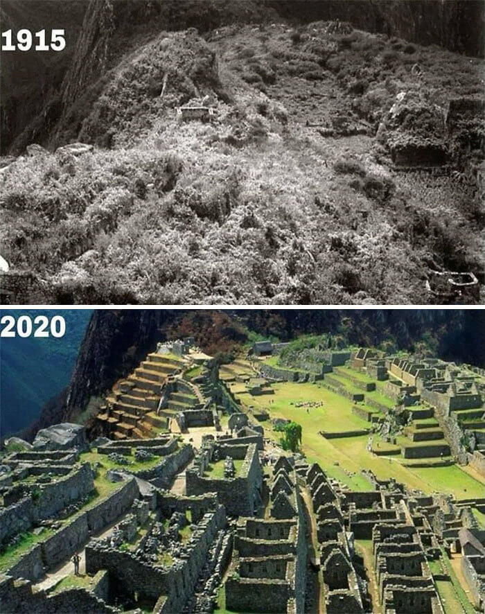 Machu Picchu, Peru. 1915 ja 2020