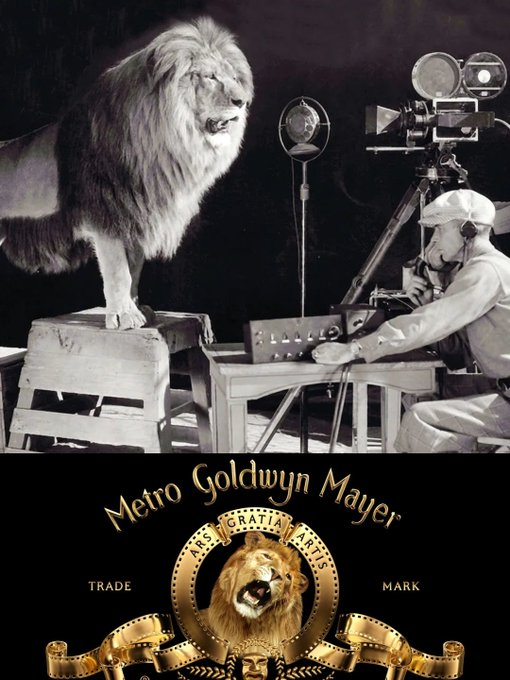 MGM-i originaallogo pildistamine, 1928