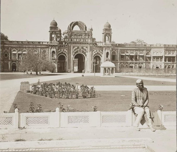 Sissepääs Qaiserbagh Lucknow, India 1908