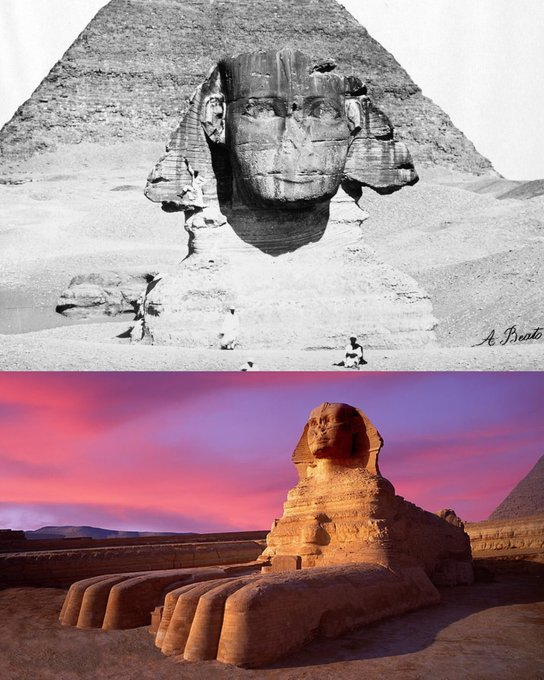 Sfinks enne ja pärast