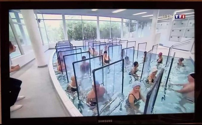 Basseinidesse ehitati plastikseinad harjutuste läbiviimiseks