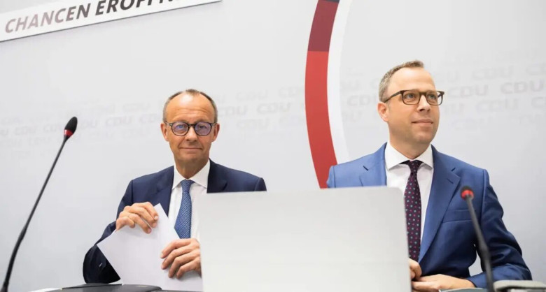 Friedrich Merz and Mario Czaja