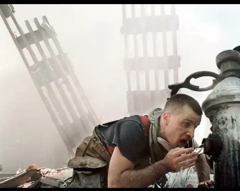 Tuletõrjuja joob värsket vett