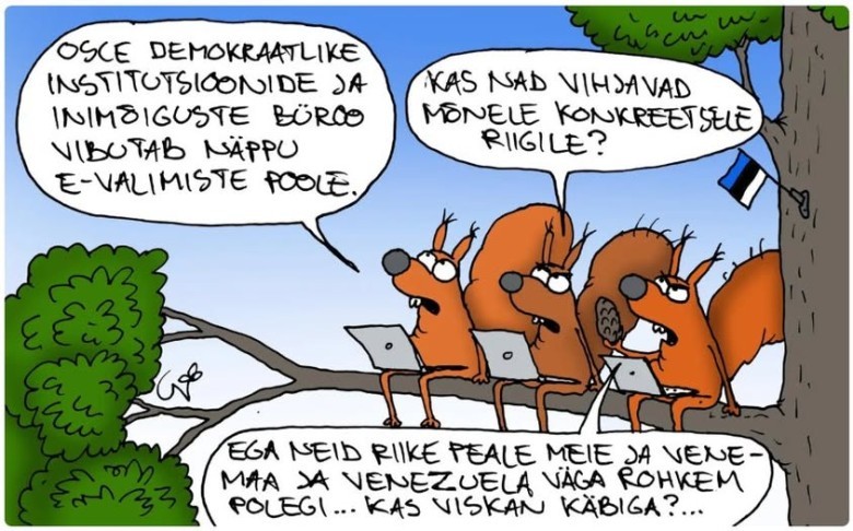 E-valimised on vähestes riikides. Venezuela diktaator langes ....