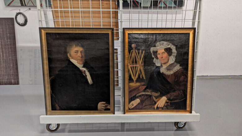 Baltisaksa selts kinkis Eesti Kunstimuuseumile kaks Gustav Adolf Hippiuse portreemaali