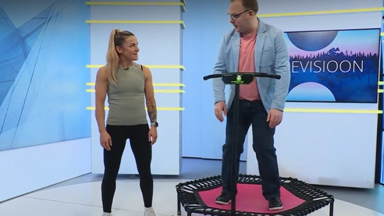 Batuuditrenn on kombinatsioon aeroobikast ja batuudil hüppamisest