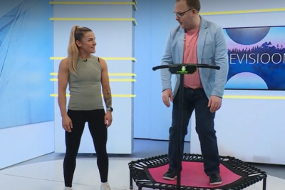 Batuuditrenn on kombinatsioon aeroobikast ja batuudil hüppamisest