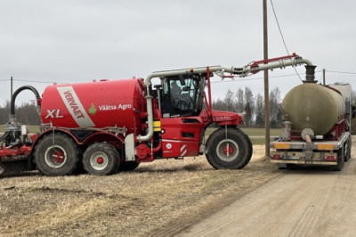 Fotod: kevade saabumisega algasid esimesed põllutööd
