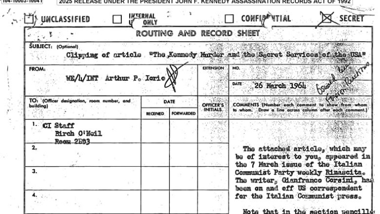 JFK mõrva toimikute teine avalikustamine ei ole lihtsalt dokumendipump