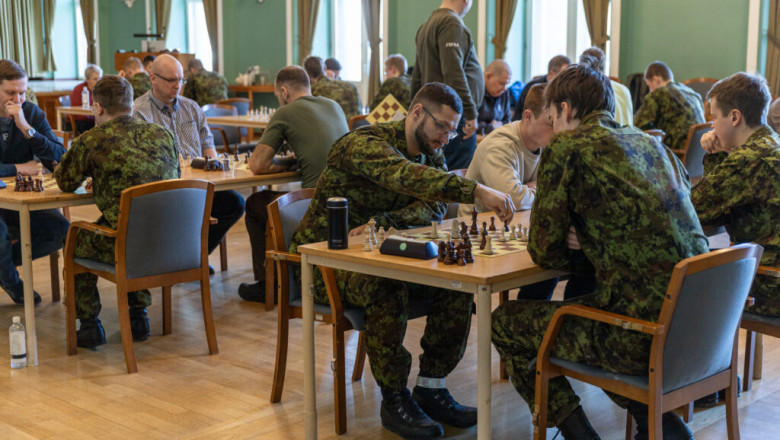 Tartus selgitati välja jõustruktuuride parimad maletajad – Kaitsevägi