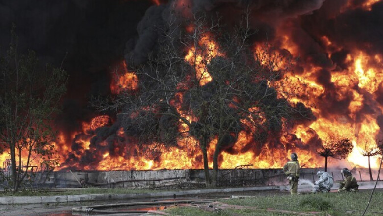 Venemaal süttis rünnakutes kaks kütuseobjekti