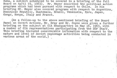 Mahlakaid asju ülemaailmsete CIA 