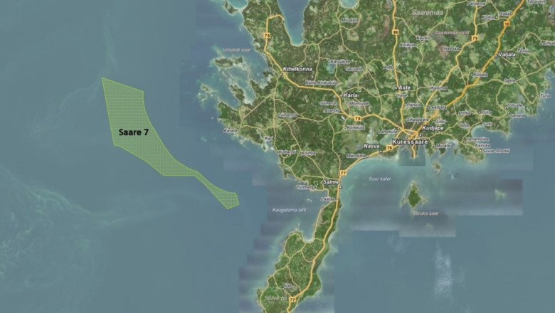 Saaremaast läände jäävale Saare 7 alale esitati meretuulepargi rajamiseks kokku kaks hoonestusloa taotlust