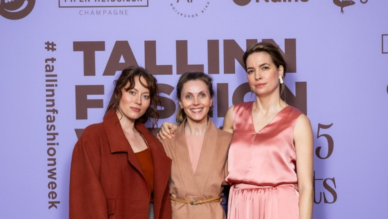 GALERII | Liisi Koikson ja Henessi Schmidt näitasid Karin Raski moeloomingut