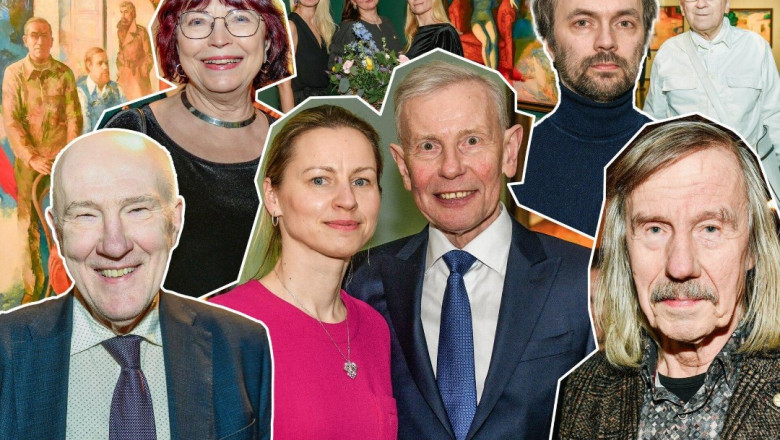 GALERII | Vaata, kui kirev seltskond kogunes Olev Subbi isikunäituse avamisele!