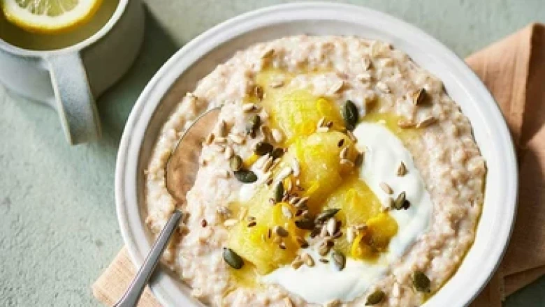 Hommikupuder rosinate, aprikooside või ploomidega