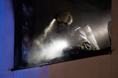 Kiilis põleb eramaja katus