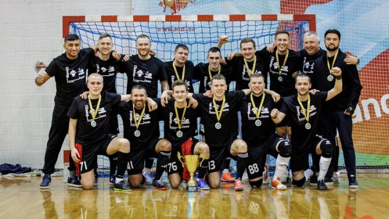 Grandliiga saalijalgpalliturniiri võitis kindlalt Tallinna Shipyard