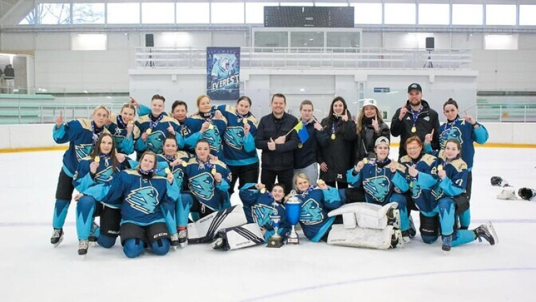 Kohtla-Järve Everesti naiskond tuli kolmandat aastat järjest Eesti meistriks