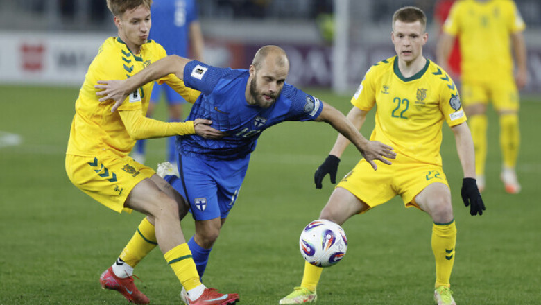 Leedu tuli Soome vastu välja kaheväravalisest kaotusseisust