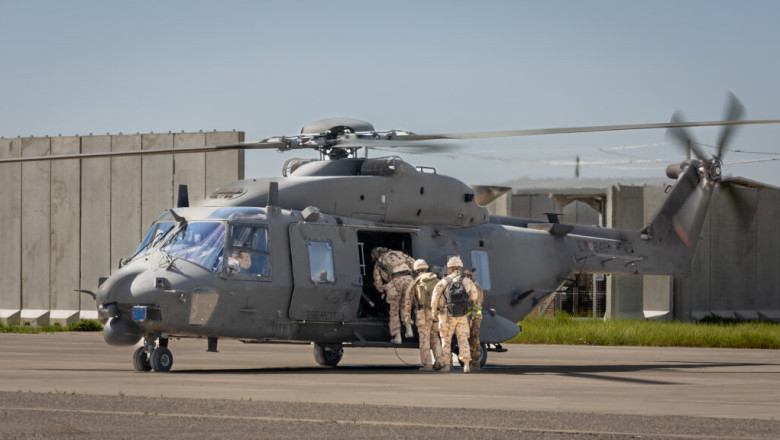 Eesti sõdurid Iraagis: esimene kopteril toimunud isikukaitseoperatsioon möödus edukalt – Kaitsevägi