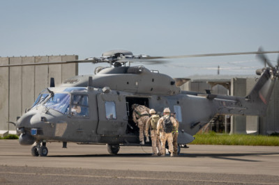 Eesti sõdurid Iraagis: esimene kopteril toimunud isikukaitseoperatsioon möödus edukalt – Kaitsevägi