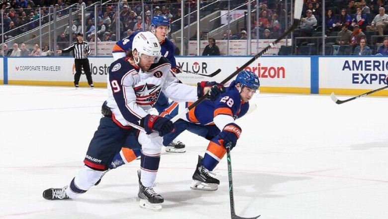 Merzlikins ja Fantilli panid Blue Jacketsi nukrale seeriale punkti