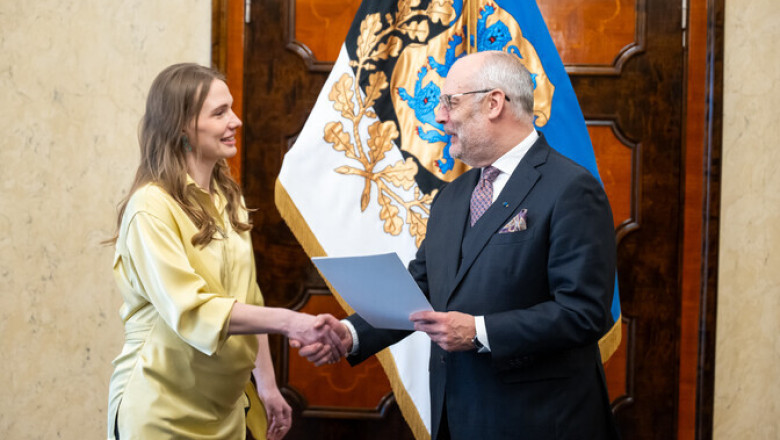 Presidendi noore inseneri preemia pälvis Tuule Mall Parts