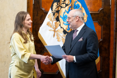 Presidendi noore inseneri preemia pälvis Tuule Mall Parts