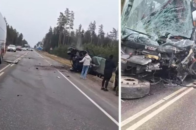 VIDEO | Ida-Virumaal hukkus kolme sõiduki kokkupõrkes ajateenija, 14 inimest sai vigastada